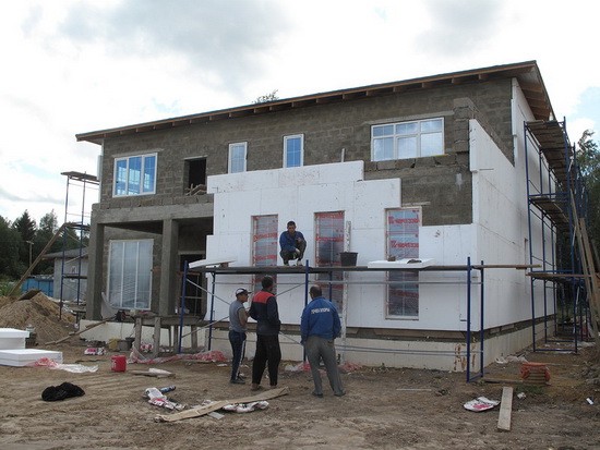Чем обшить дом из керамзитобетона бетон новый оскол