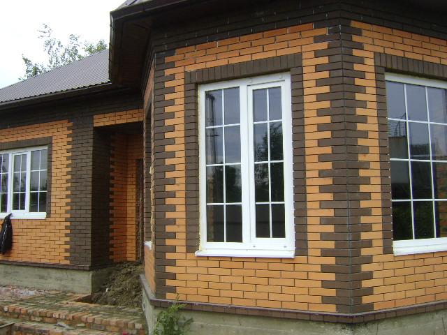 фасад дома фото частных домов из кирпича 3